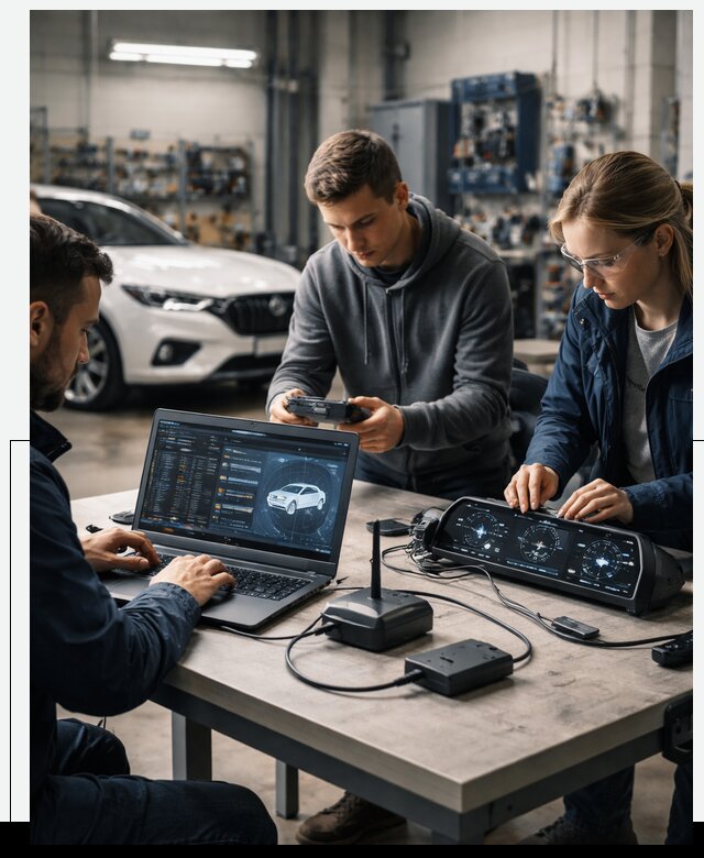 Разработка Connected Car и ПО для автопрома в Первоуральске