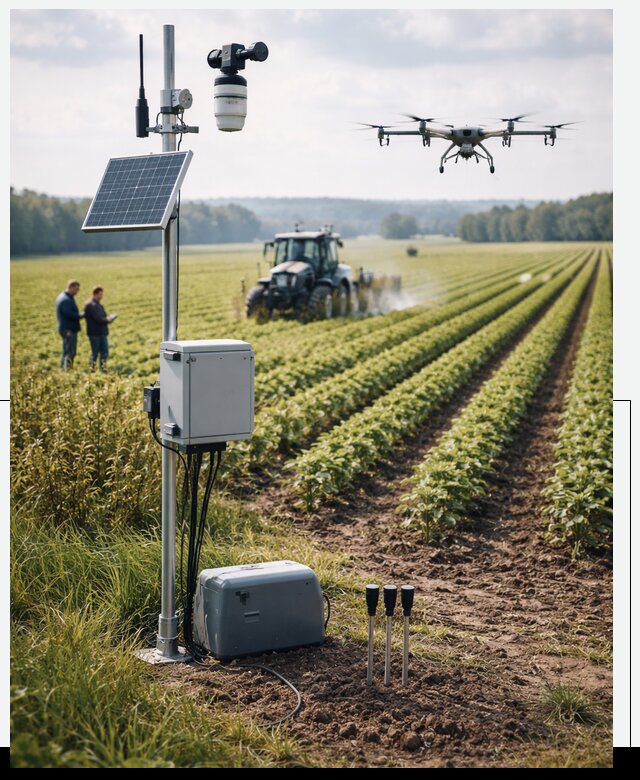 Разработка IoT мониторинга полей в Первоуральске от 8749 р. | АвикейПрв